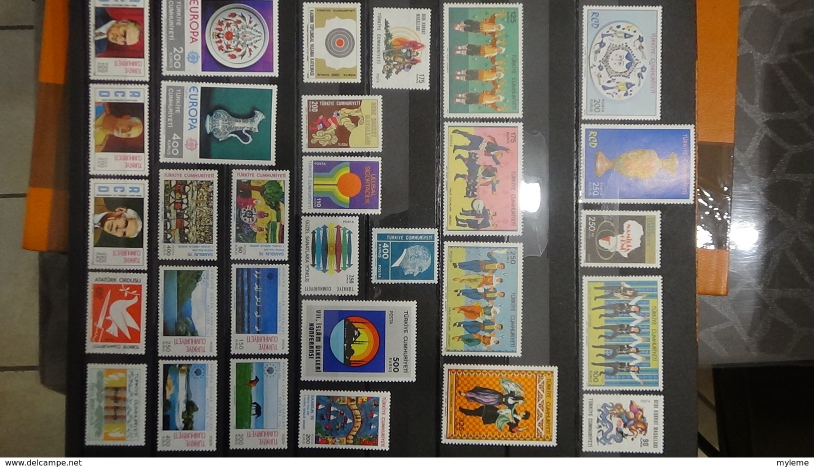 Collection de TURQUIE timbres et blocs **.  Très sympa !!!