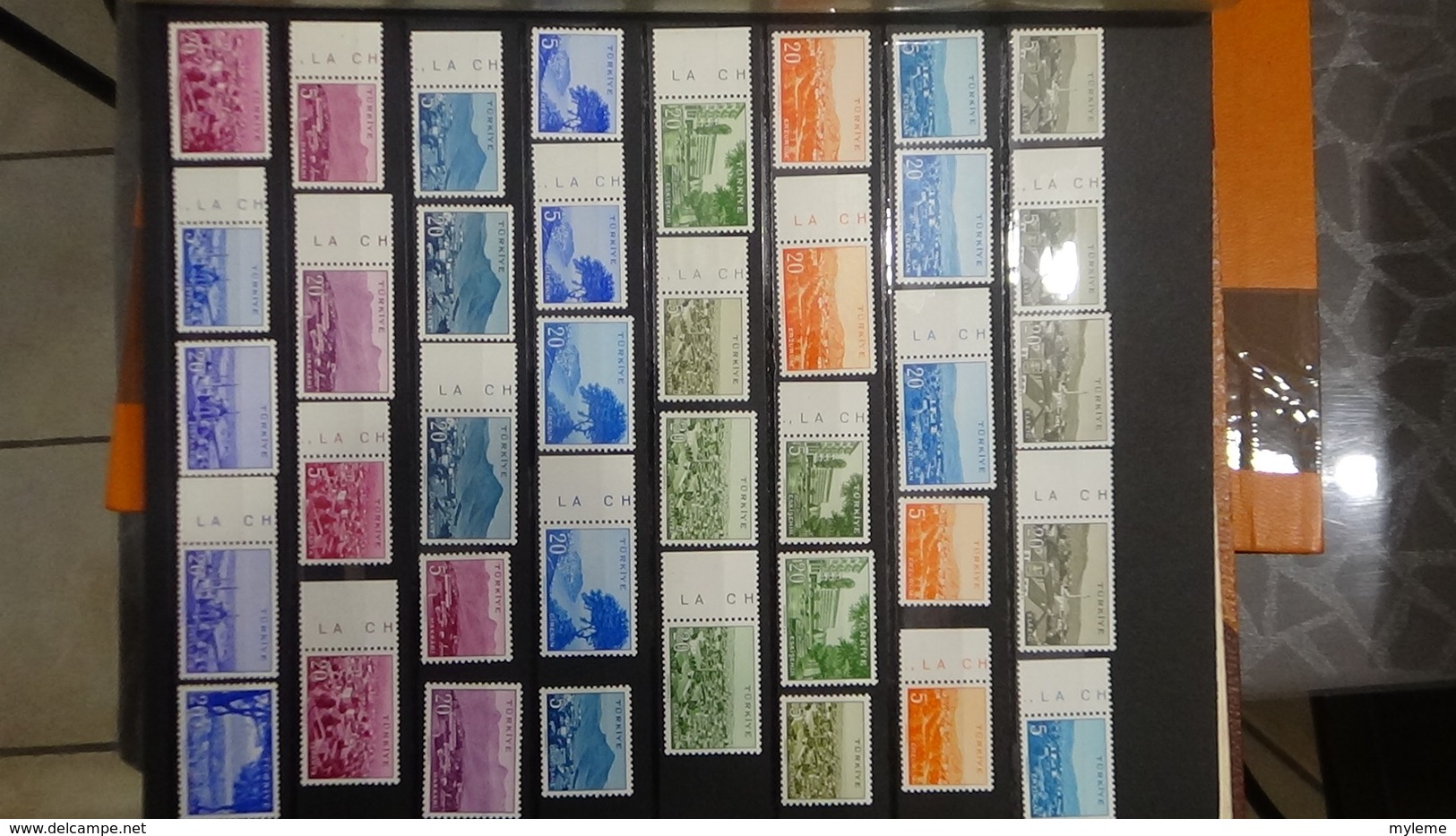 Collection de TURQUIE timbres et blocs **.  Très sympa !!!