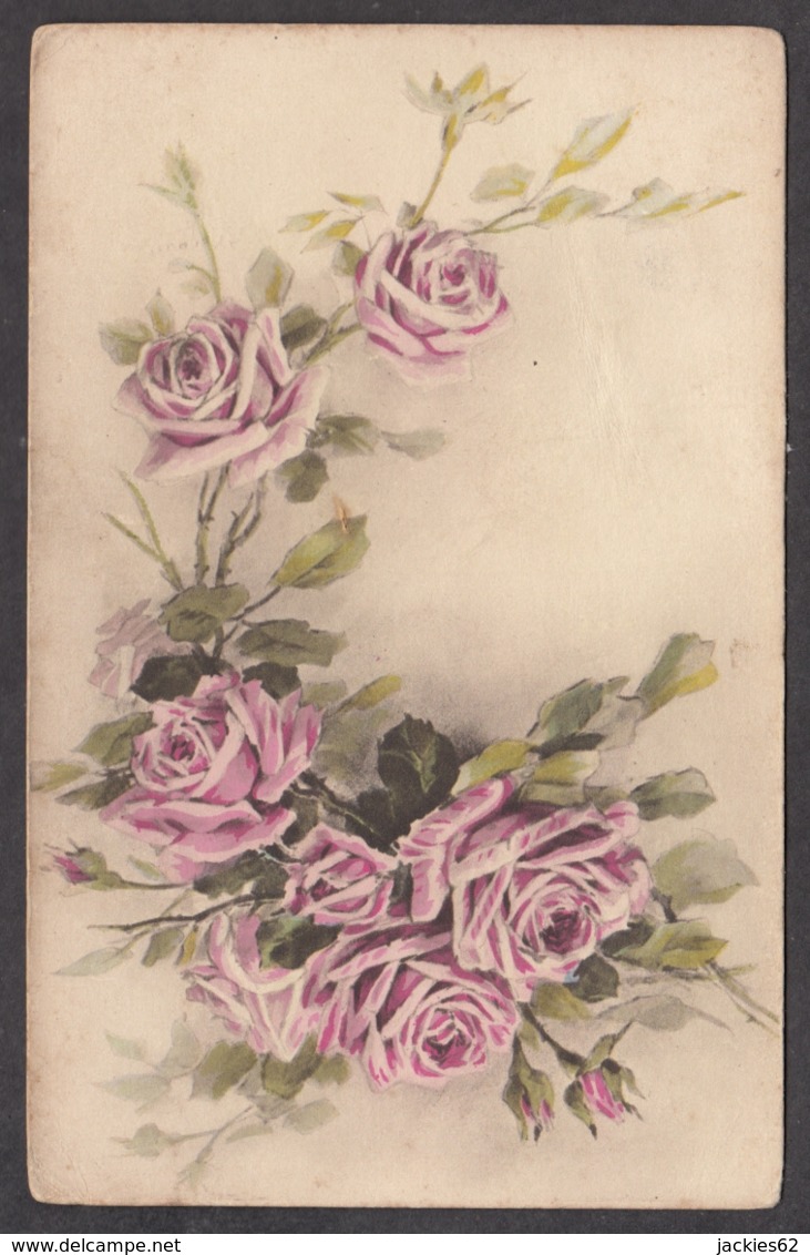 93440/ FLEURS, Illustration, Roses - Bloemen