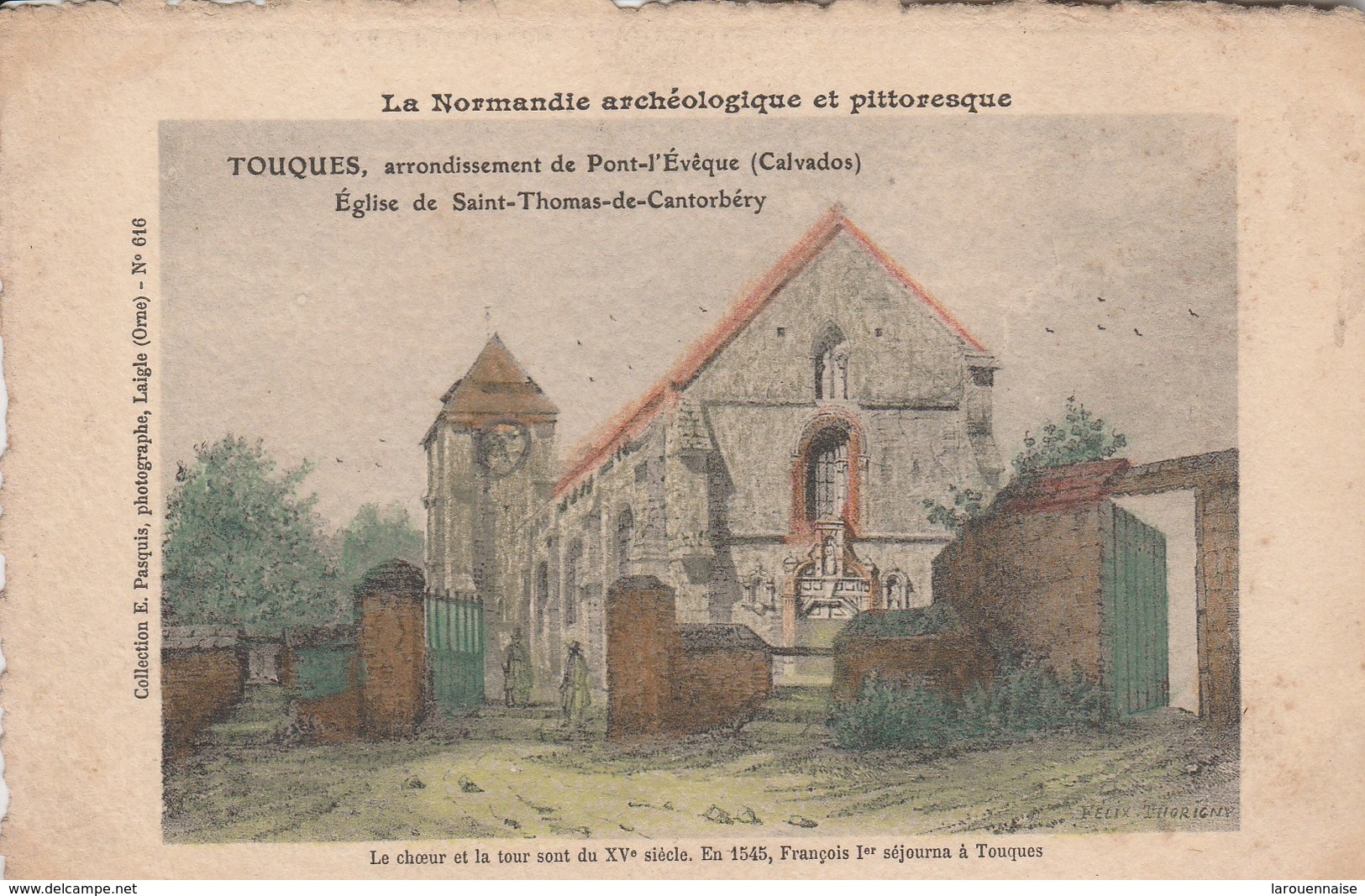 14 - TOUQUES - Eglise De Saint Thomas De Cantorbéry - Autres & Non Classés