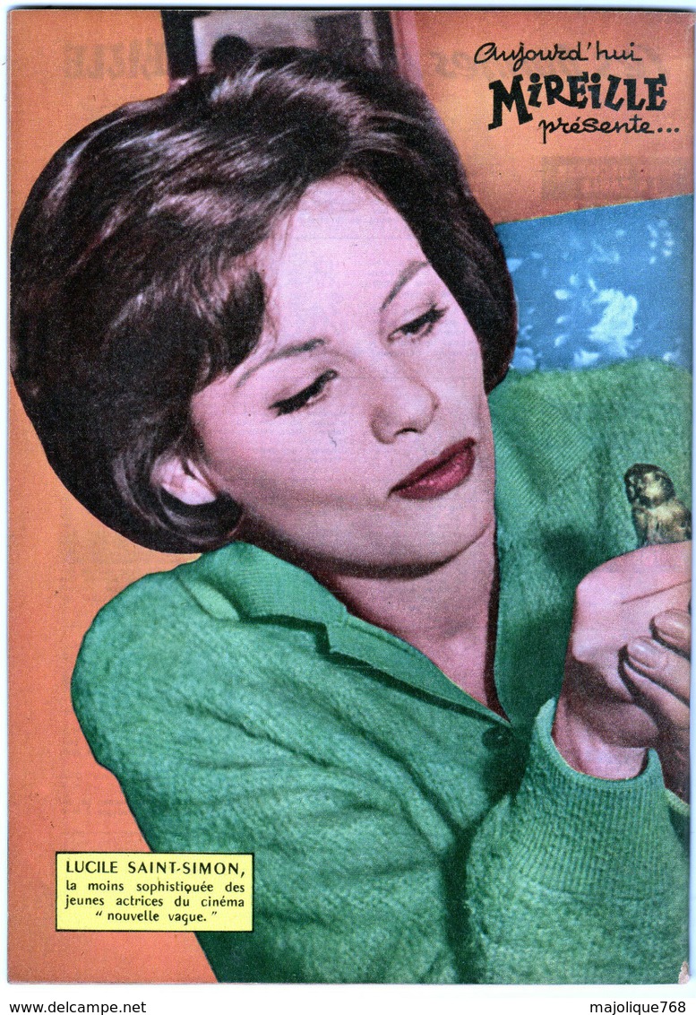 Mireille Le Magazine De Mademoiselle N°328 Le 15 Décembre 1960 édition Del Duca - Autre Magazines