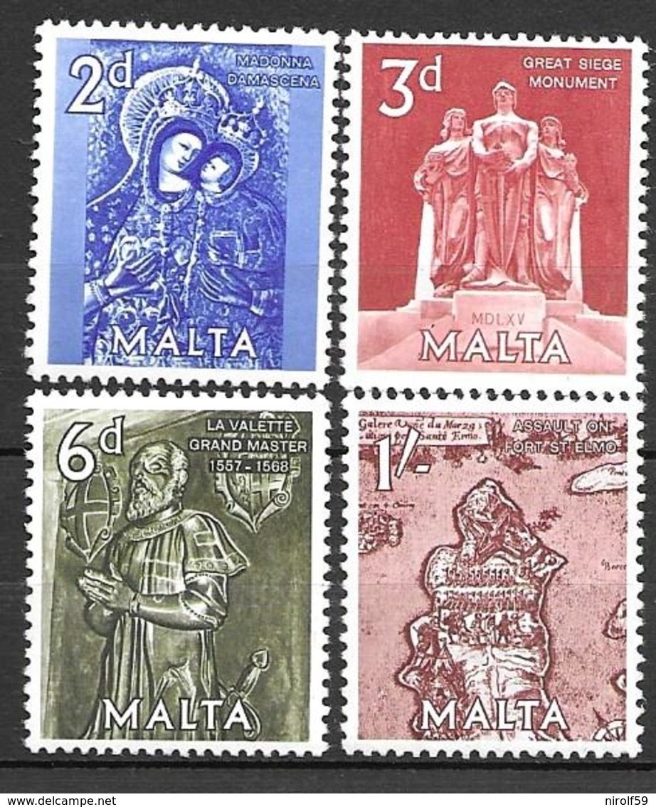 Malta 1962 -Victory Against Turks In 1565 - Malta