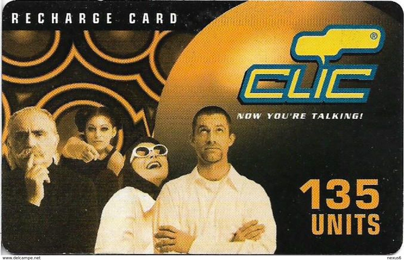 Lebanon - Clic De Cellis - Family, Exp. 31.01.2004, Prepaid 135U, Used - Liban