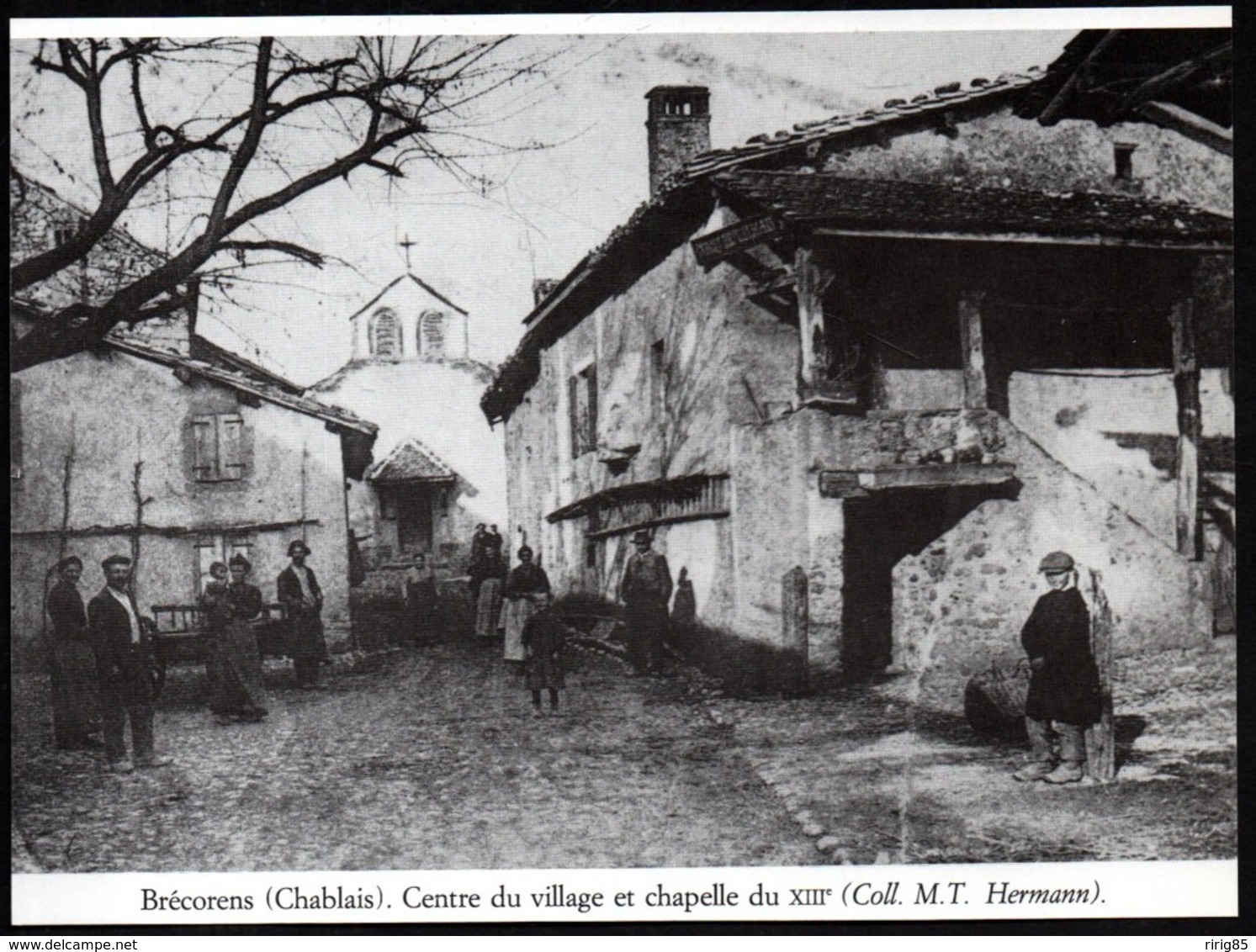 1987  --  BRECORENS  CHABLAIS  CENTRE DU VILLAGE  3R445 - Non Classés