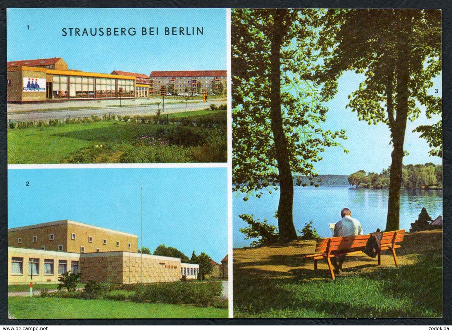 C5661 - TOP Strausberg - Kaufhalle Klubhaus - Reichenbach - Strausberg