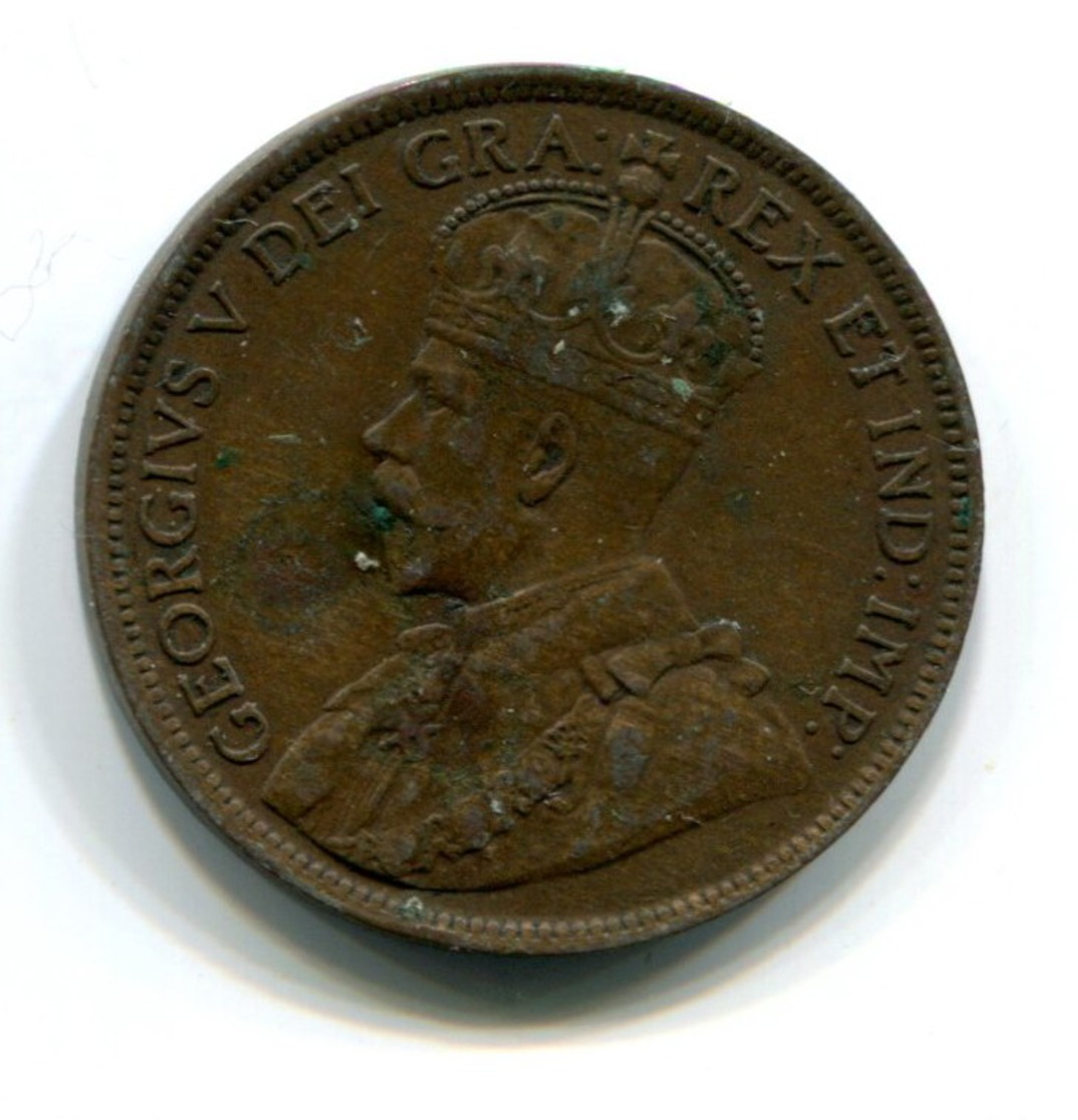 1918 Canada One Cent Coin - Canada