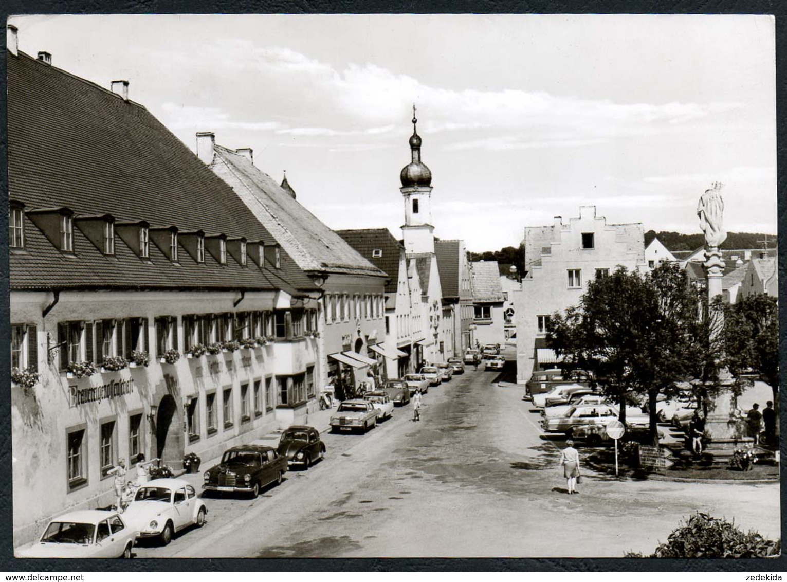 C5667 - Grafing Bei München - Markt - Karl Haußer - Auto Fahrzeug Car - Grafing