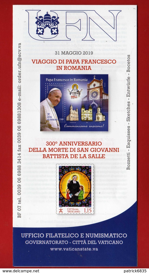 Vaticano - 2019 - PAPA FRANCESCO In ROMANIA. 29 Aprile 2019 . Vedi Descrizione - Cartas & Documentos