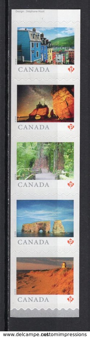 CANADA - 2018 Tourism - From Far And Wide M9B - Unused Stamps