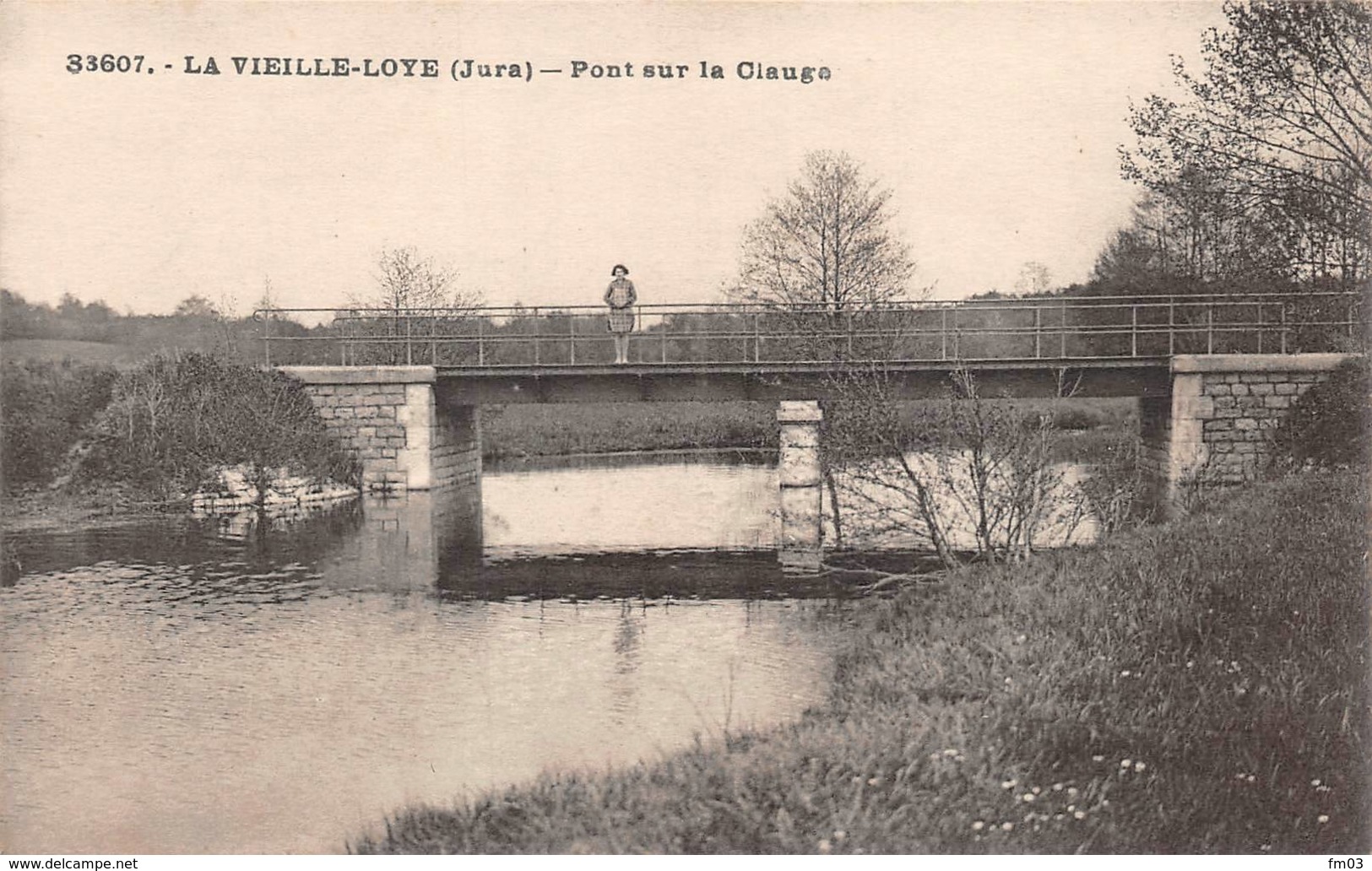 La Vieille Loye Canton Montbarrey Pont Sur La Clauge CLB 33607 - Autres & Non Classés