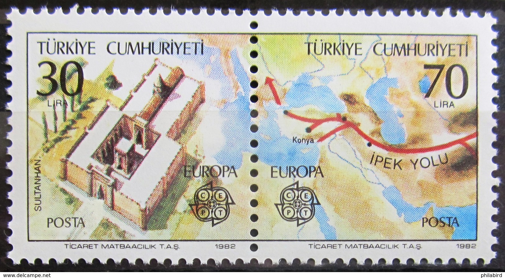 EUROPA            Année 1982         TURQUIE        Issu  B.F 23             NEUF** - 1982