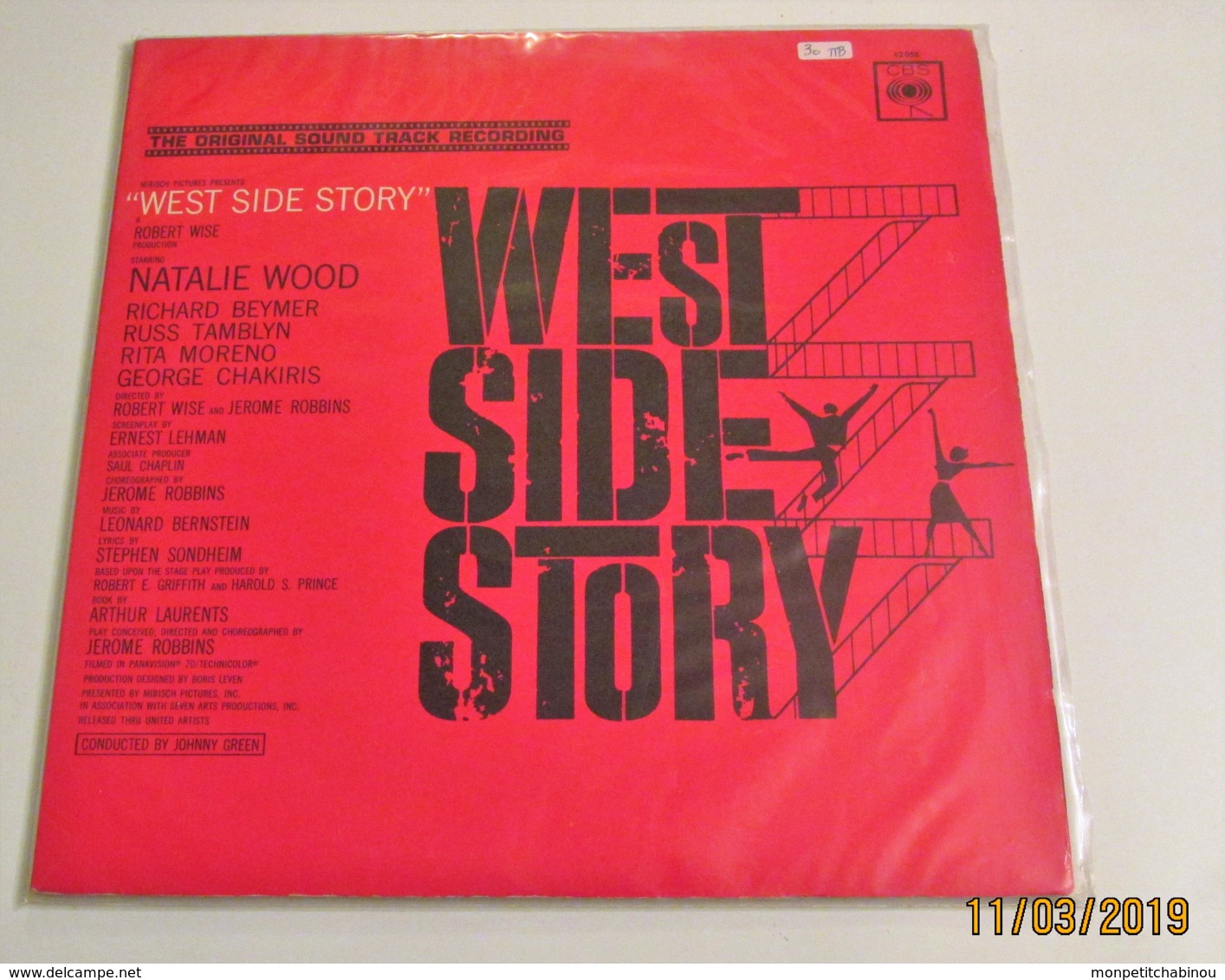 33T BOF WEST SIDE STORY - Soundtracks, Film Music