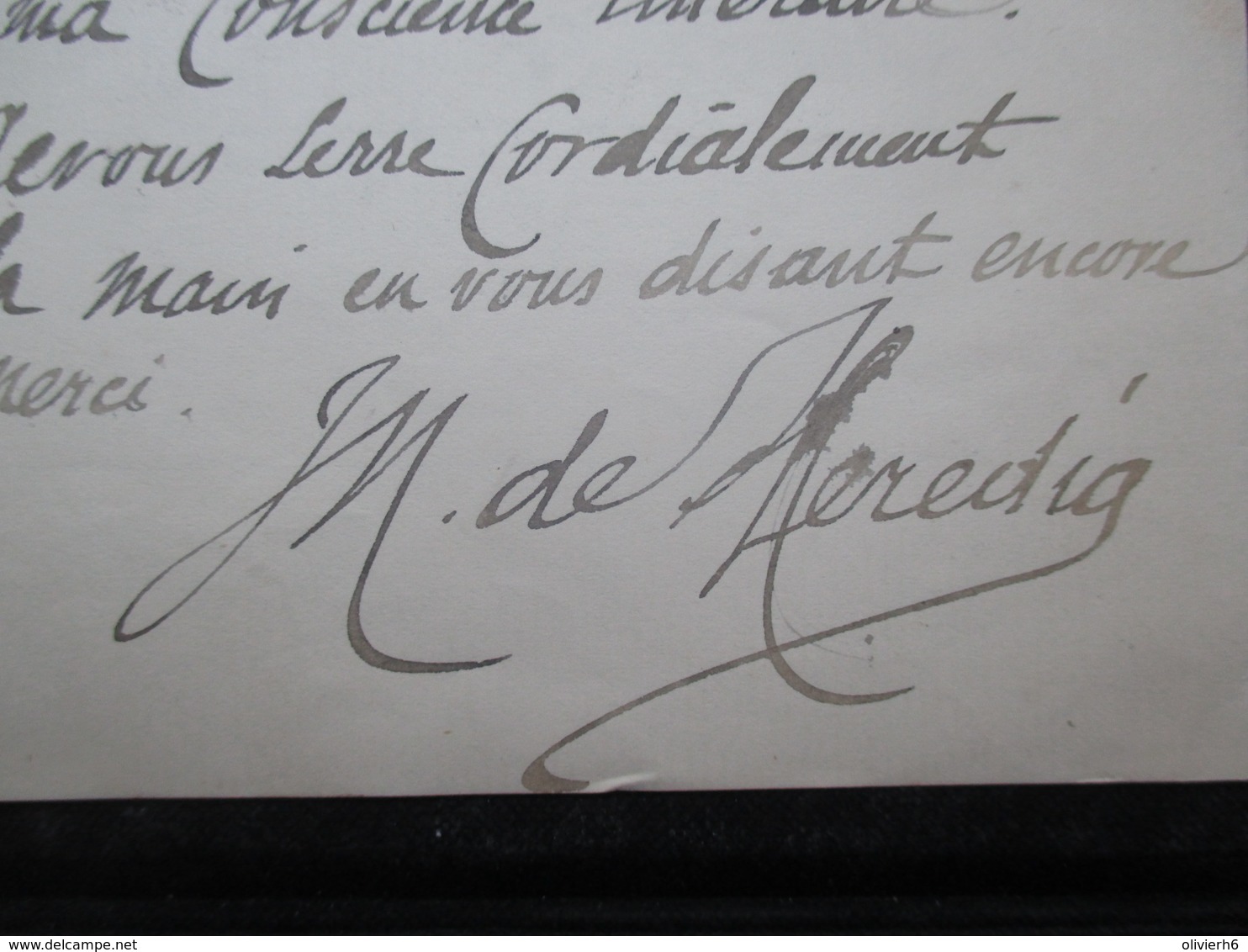 COURRIER AUTOGRAPHE 1893 (V1907) JOSé-MARIA DE HEREDIA (5 Vues) Sur Papier à En-tête De Son éditeur ALPHONSE LEMERRE - Autres & Non Classés