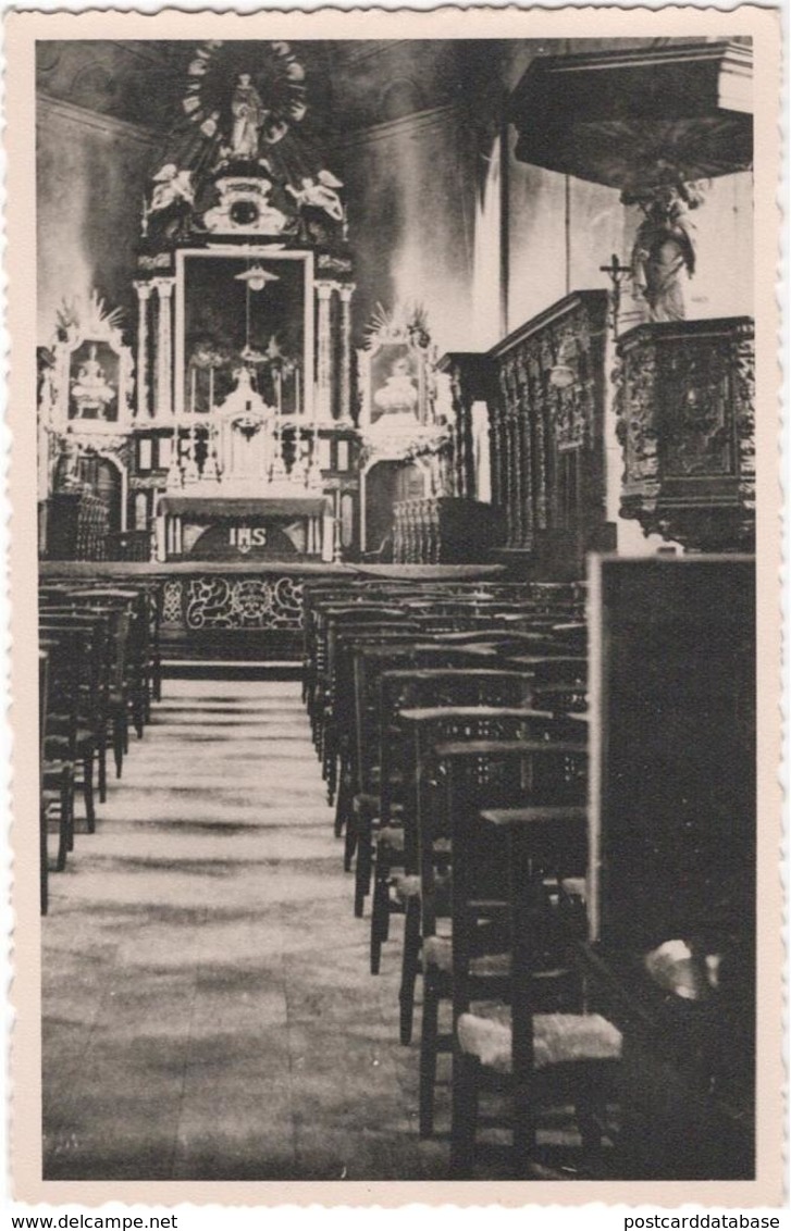Mortsel Oude God Interieur Kerk - Photocard - Mortsel