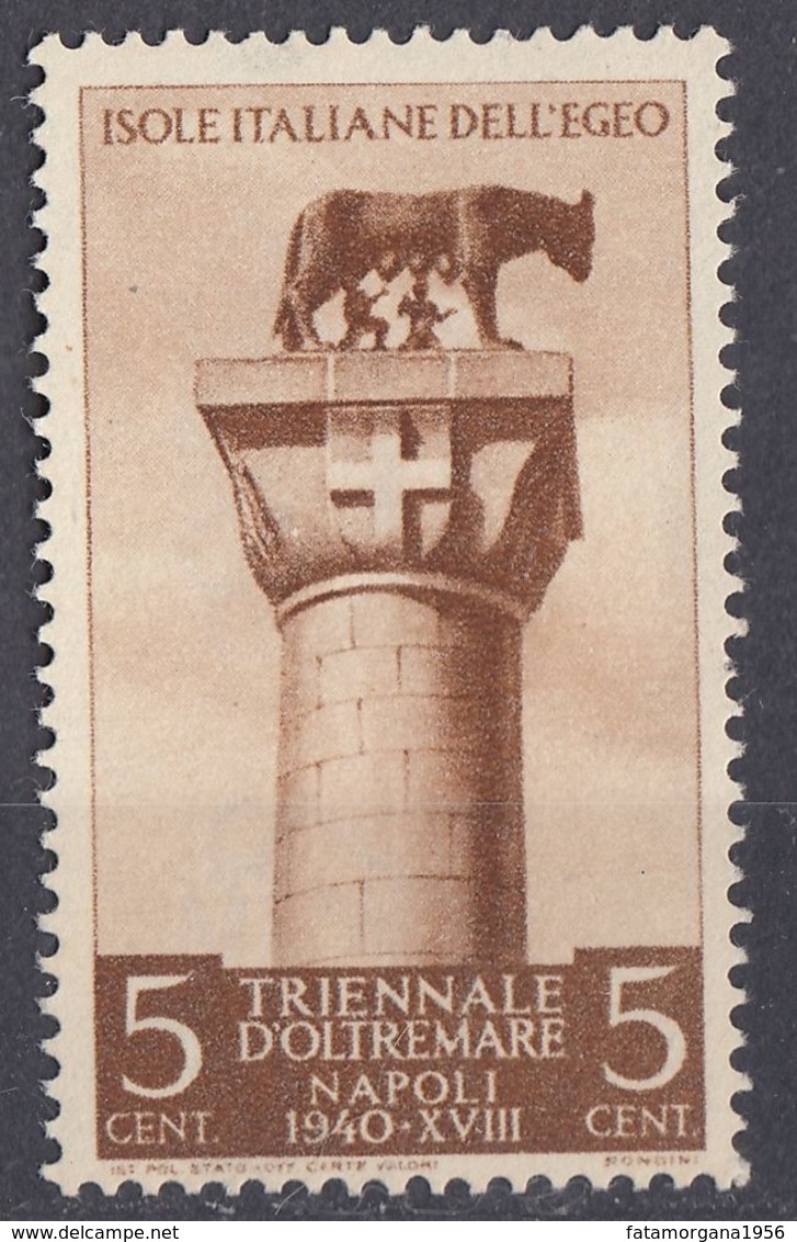 ITALIA - ISOLE DELL'EGEO - 1940 - Unificato 111 Nuovo MNH. - Ägäis