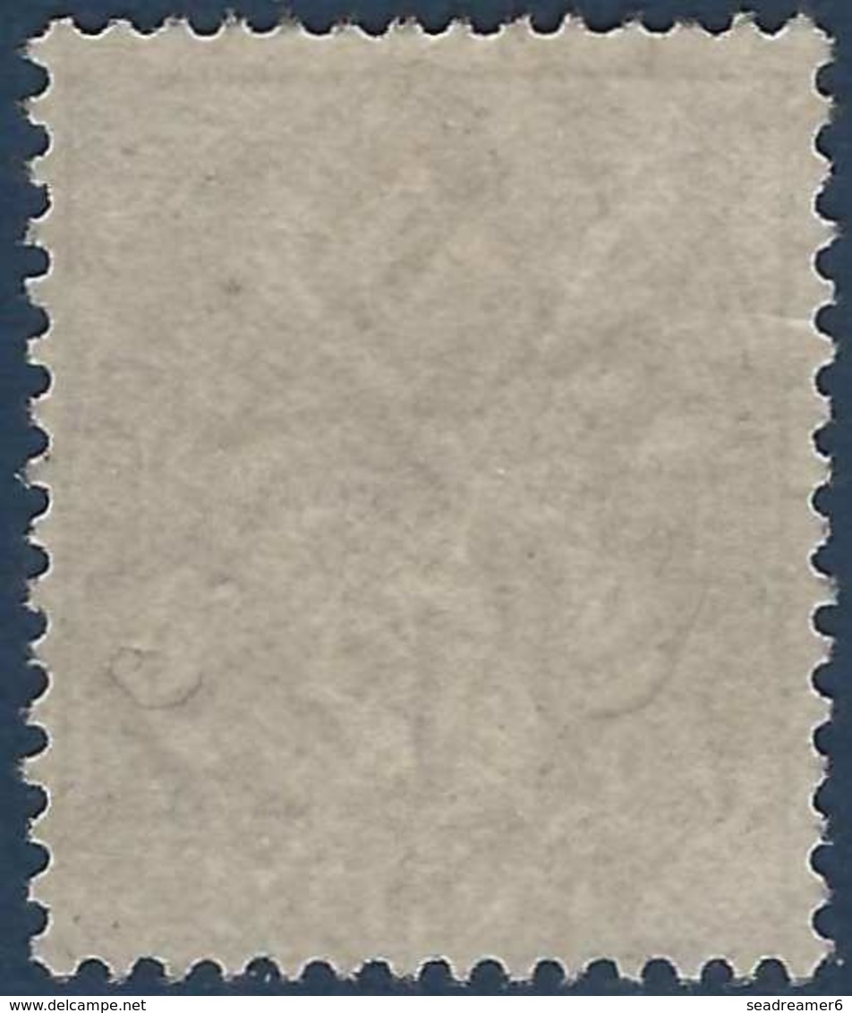 France Blanc N°107 1c Gris Oblitéré D'un Cachet De Facteur 9/21 Rond  RR - 1900-29 Blanc