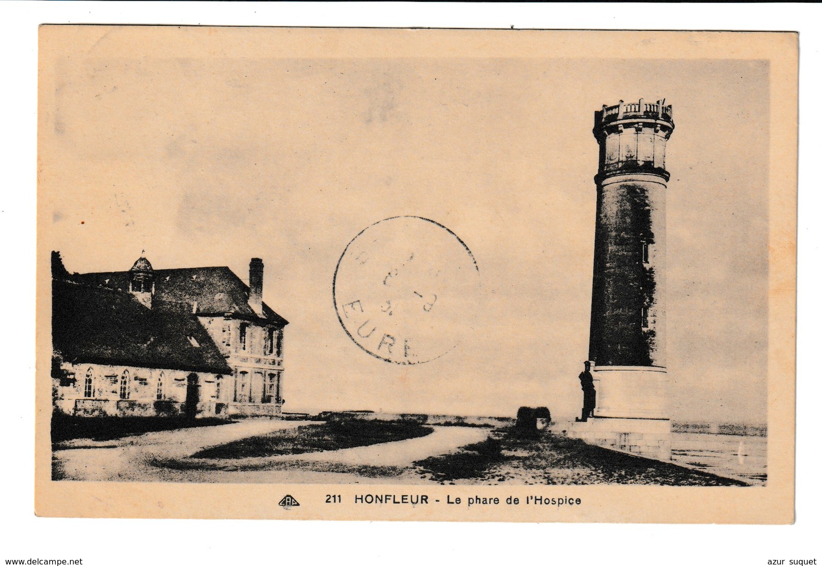 FRANCE / CPA / HONFLEUR / LE PHARE DE L'HOSPICE / 1914 - Honfleur