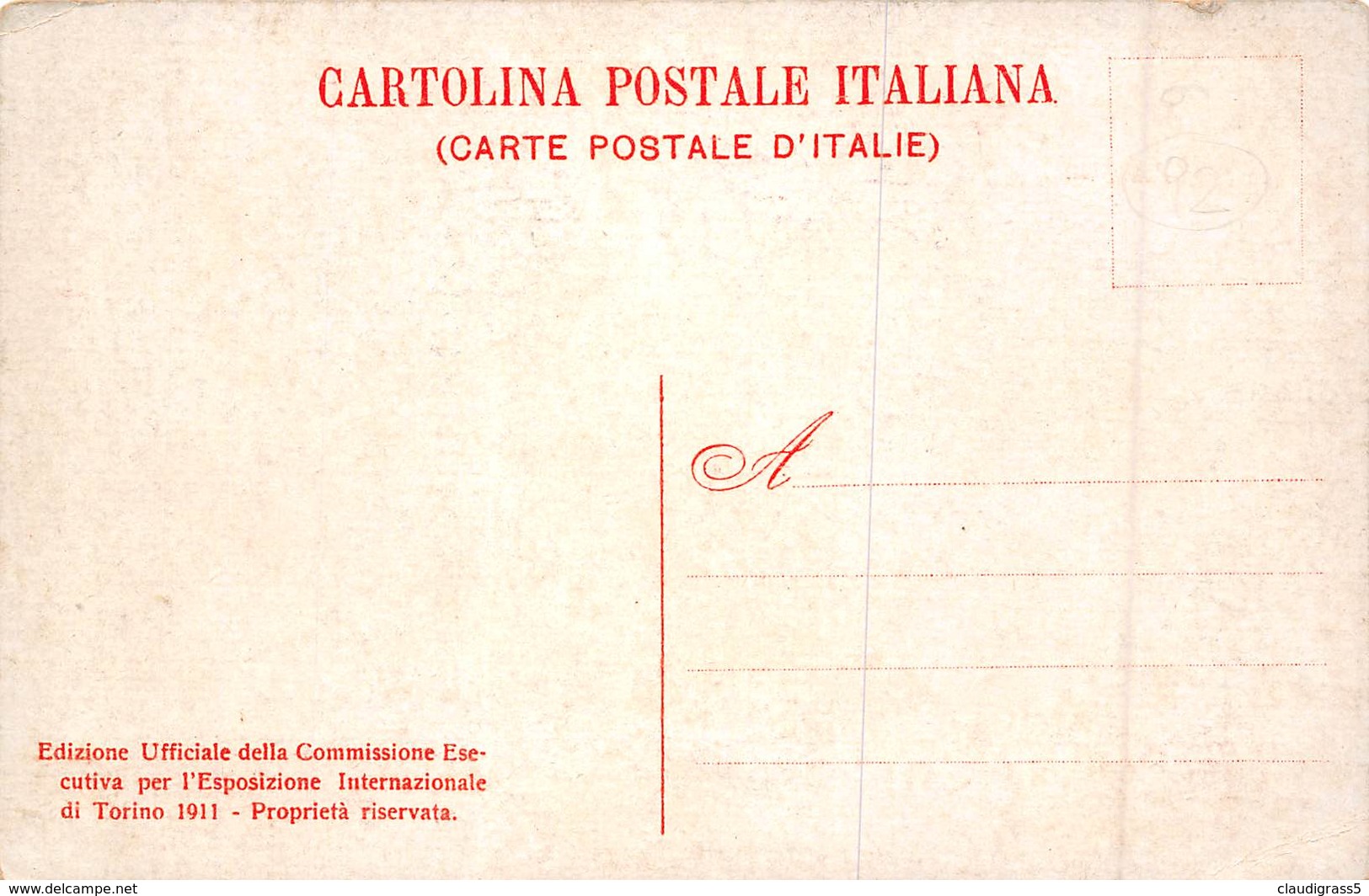 0533 "ESPOSIZIONE INTERNAZIONE DI TORINO 1911 - IL PALAZZO DELLA MODA" CART. ORIG. NON SPED. - Mostre, Esposizioni