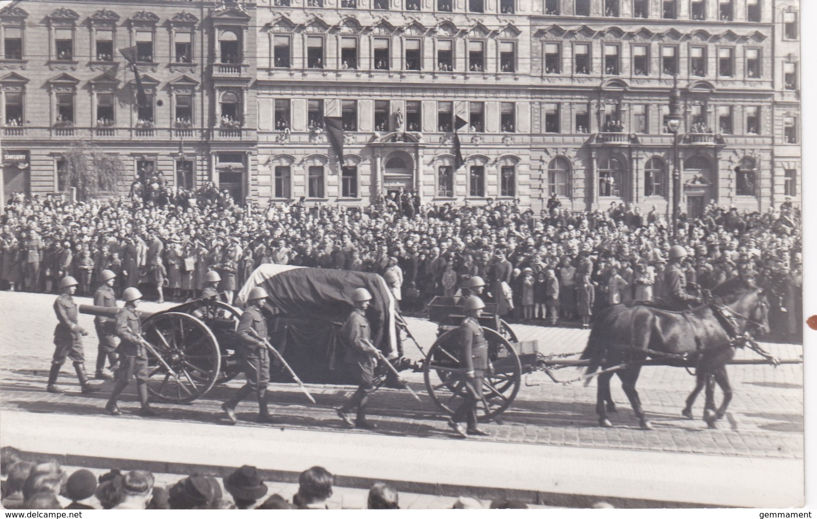 STATE FUNERAL PROCESSION 1937 - Czech Republic