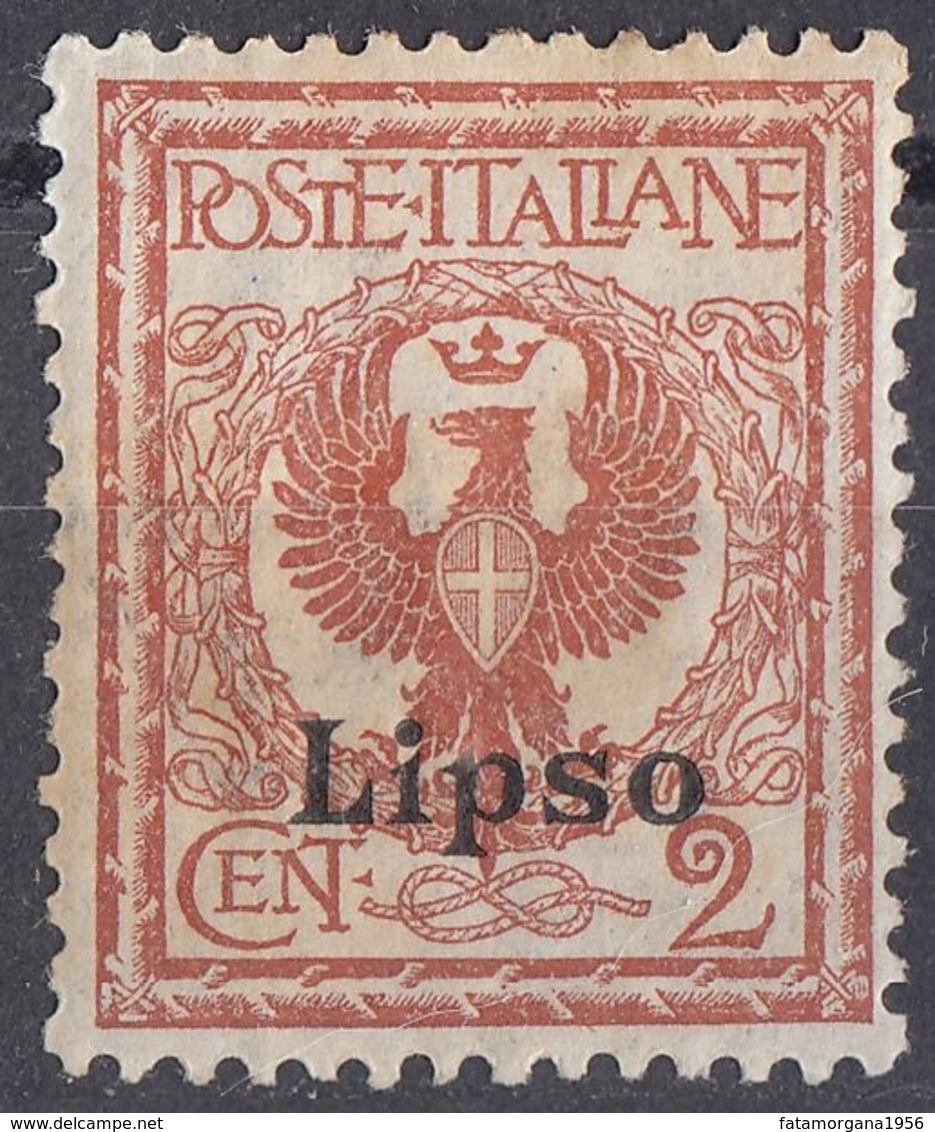 ITALIA - LIPSO - 1912 - Unificato 1, Nuovo MH. - Egée (Lipso)