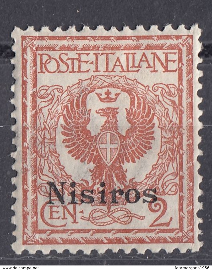 ITALIA - NISIROS - 1912 - Unificato 1, Nuovo MH. - Aegean (Nisiro)