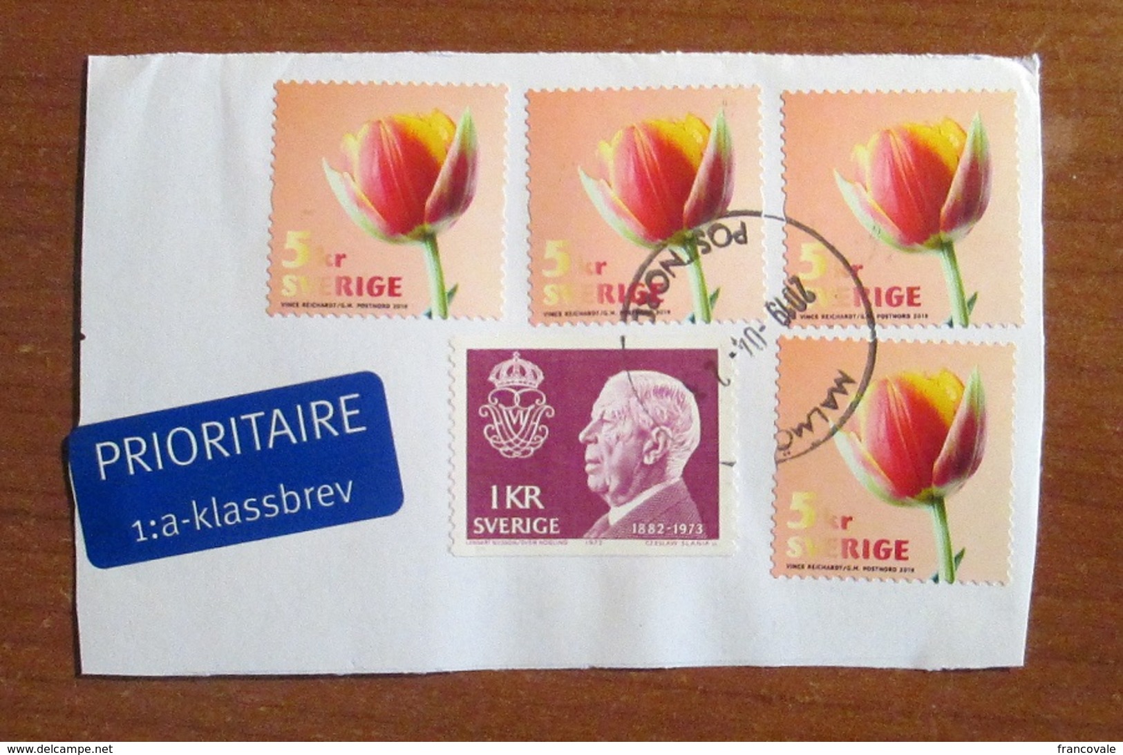 Svezia Sweden 2019 Flowers Tulips 4 Stamps Used - Usati
