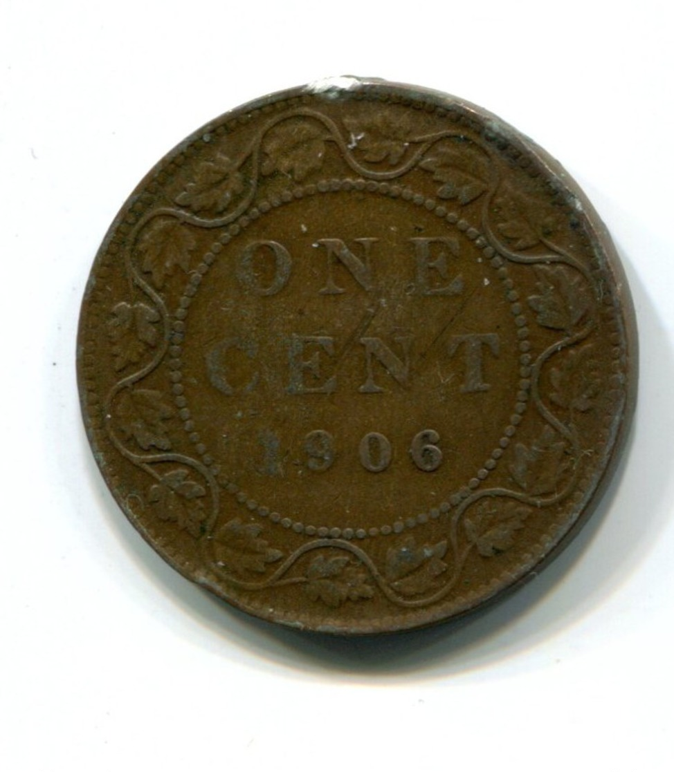 1906 Canada One Cent Coin - Canada