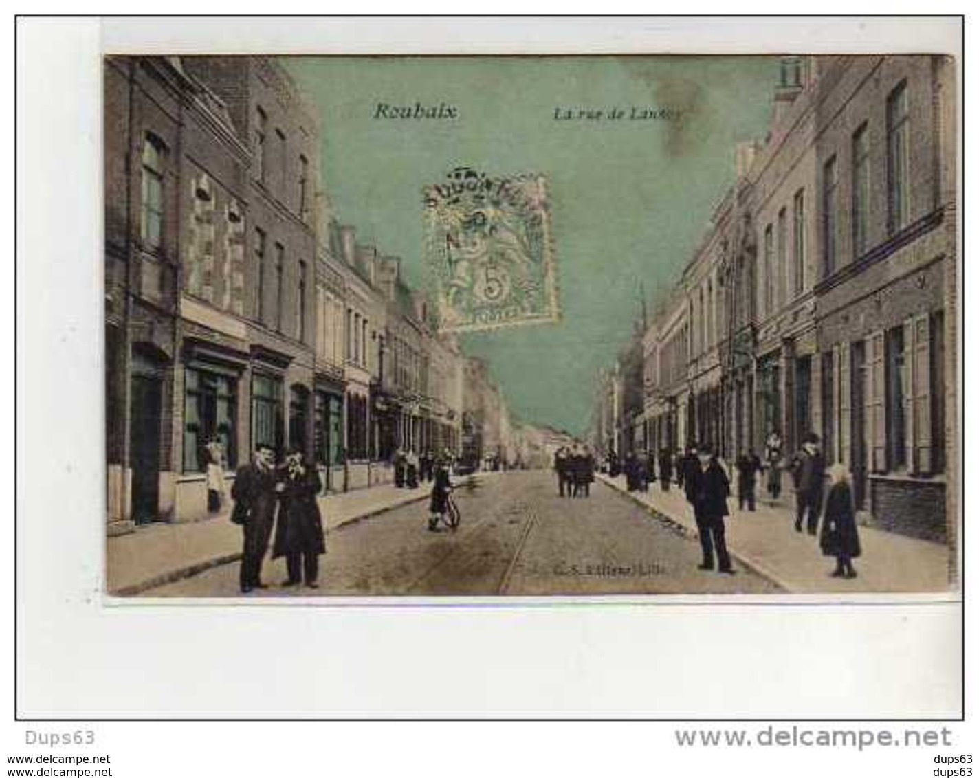 ROUBAIX - La Rue De Lannoy - Très Bon état - Roubaix