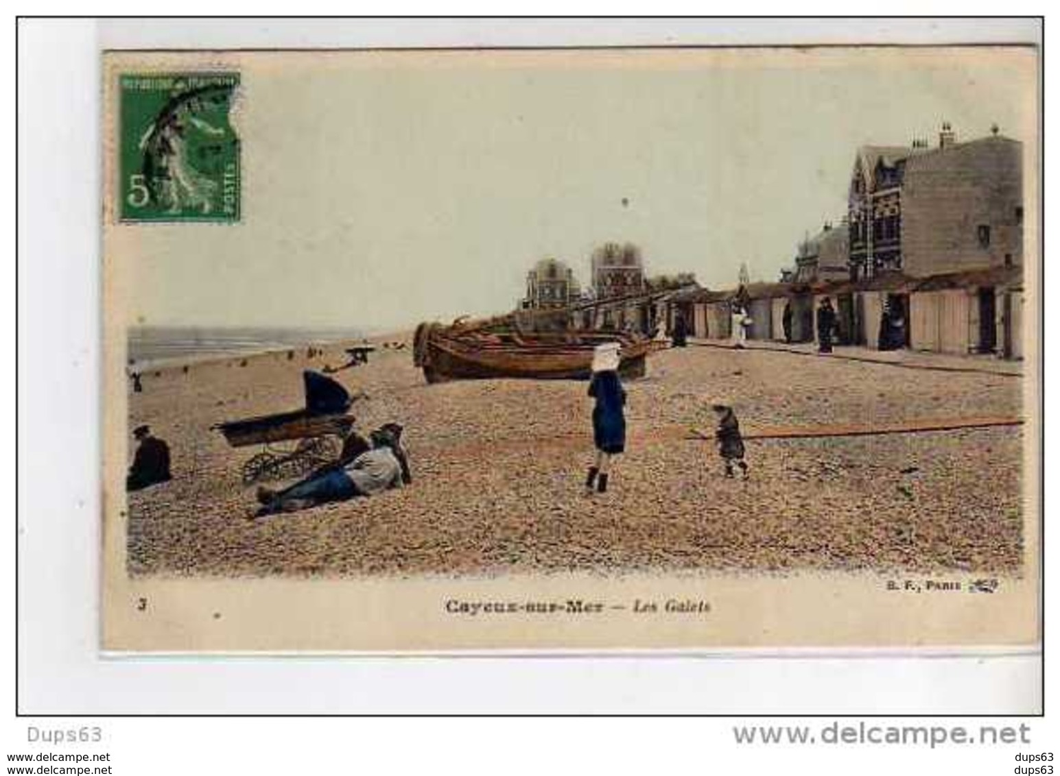 CAYEUX SUR MER - Les Galets - Très Bon état - Cayeux Sur Mer