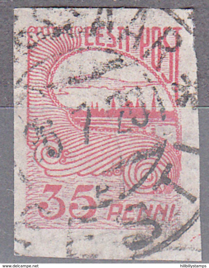 ESTONIA    SCOTT NO . 41     USED     YEAR  1920 - Estonia