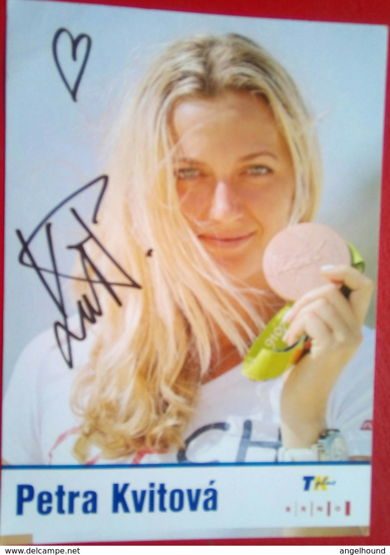 Petra Kvitova - Autographes