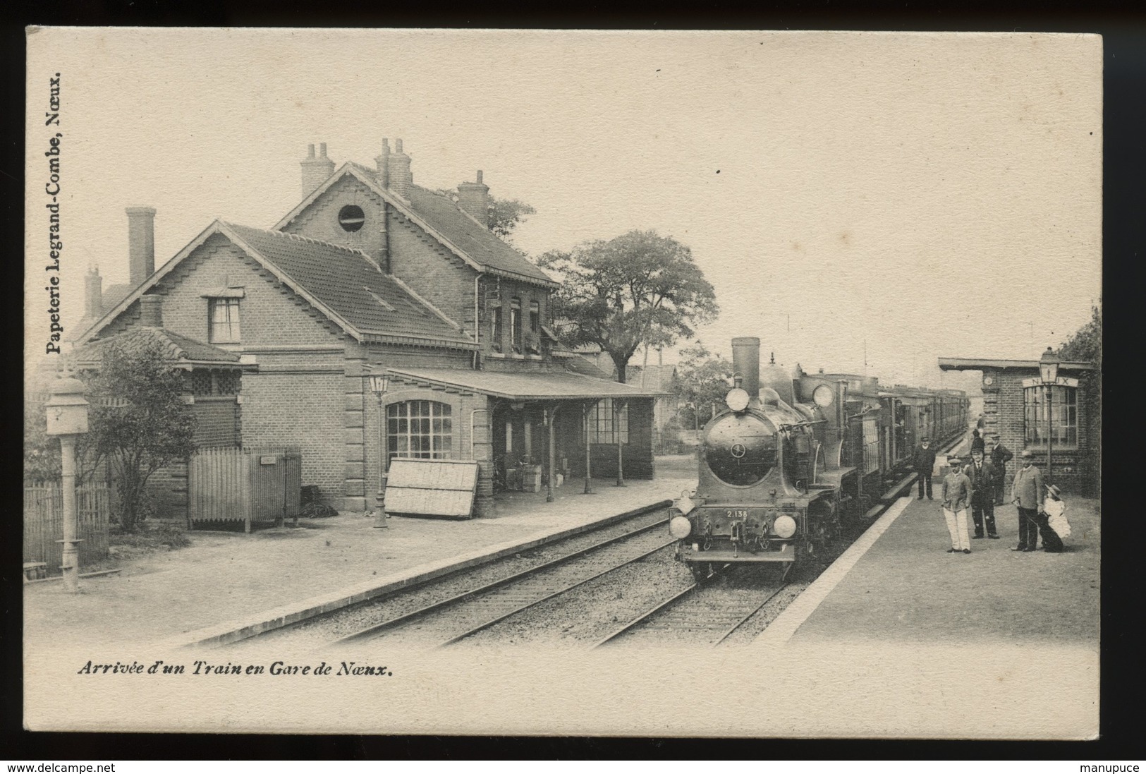 Arrivee D Un Train En Gare De Noeux - Noeux Les Mines