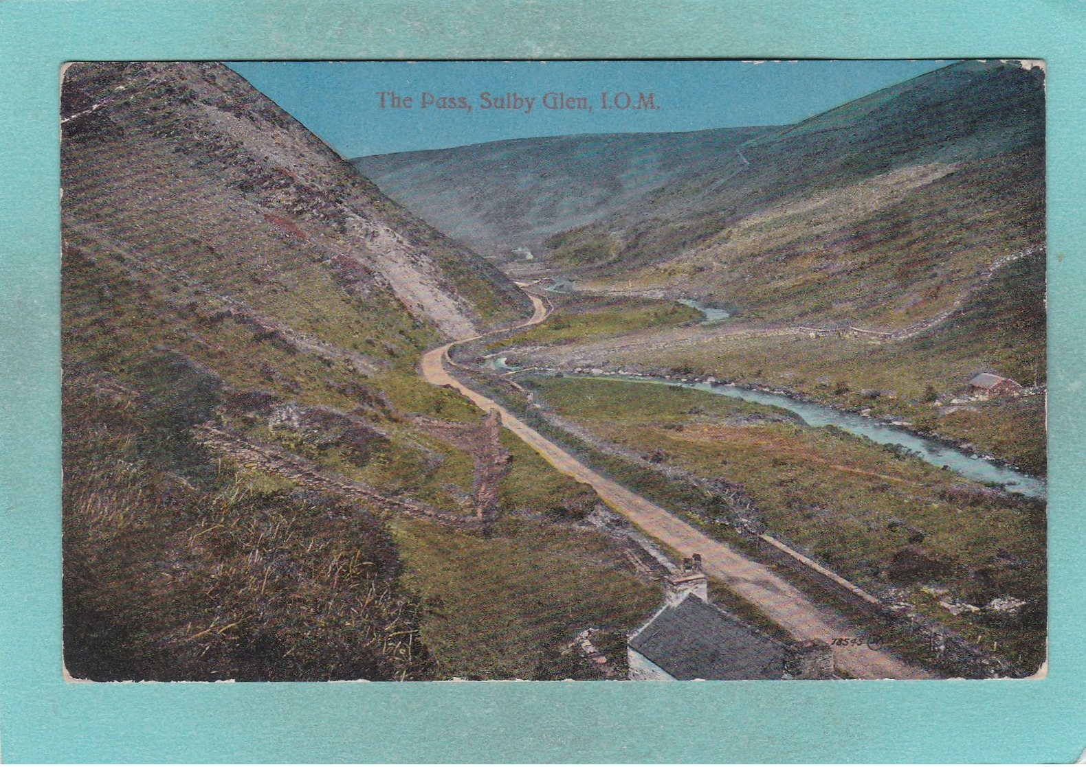 Small Post Card Of The Pass,Sulby Glen,Isle Of Man,V95. - Isle Of Man