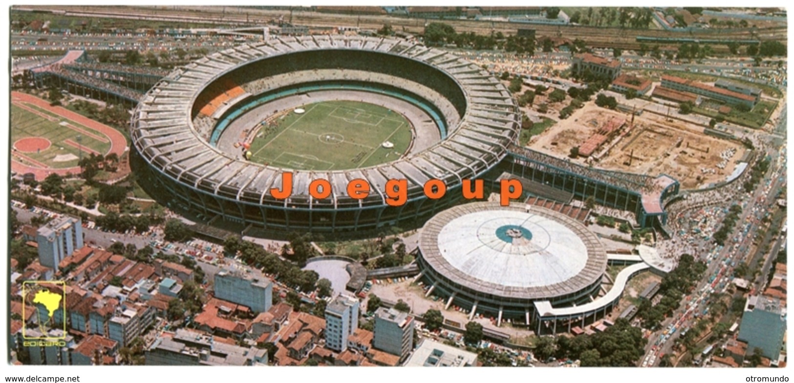 Postal Futbol Futebol Estadio Do Maracana Rio De Janeiro Brasil - Rio De Janeiro