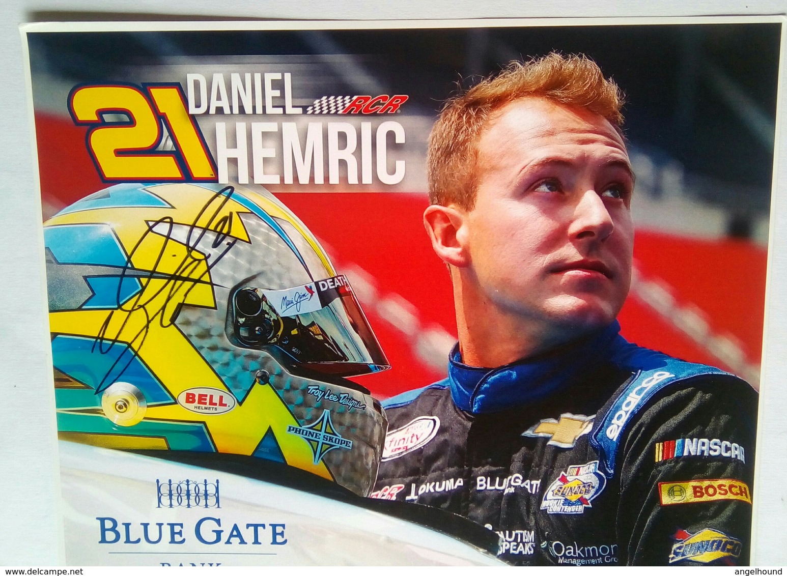 Daniel Hemric - Autographes