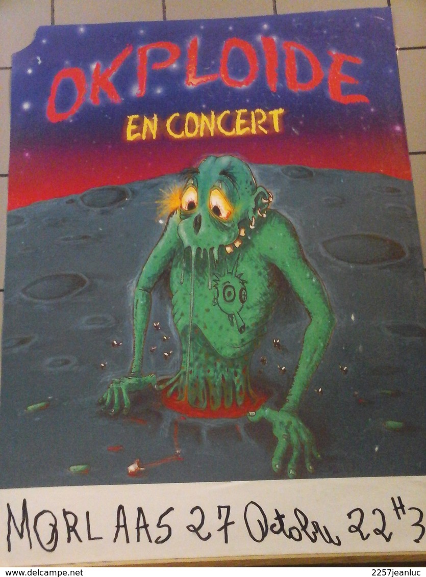Affiches  - OKPLOIDE En Concert à Morlaas. - Manifesti & Poster