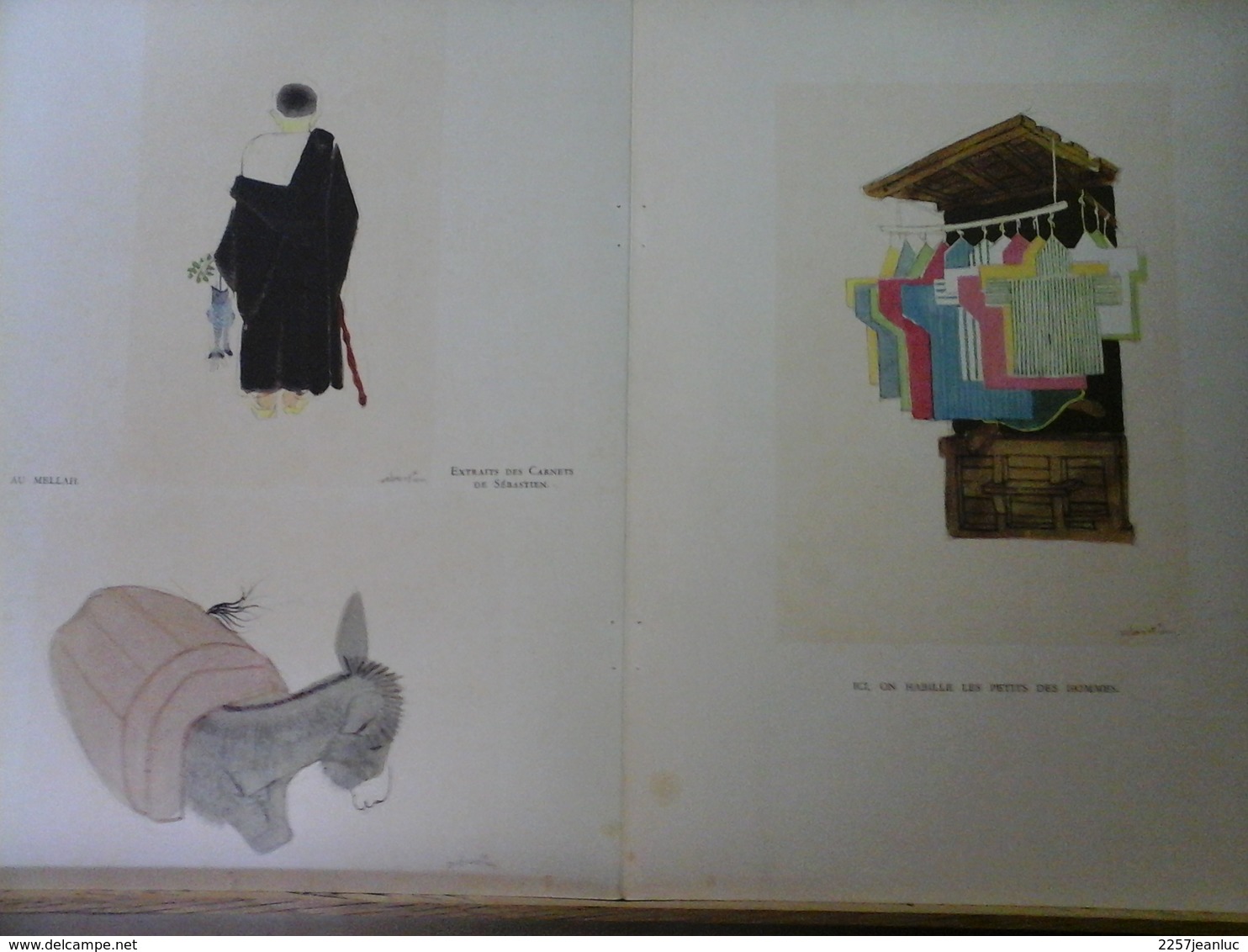 Documentation 1927 -  Peintures Divers   - Couleur Du Maroc De L'Algerie  Et Tunisie ! - Autres & Non Classés