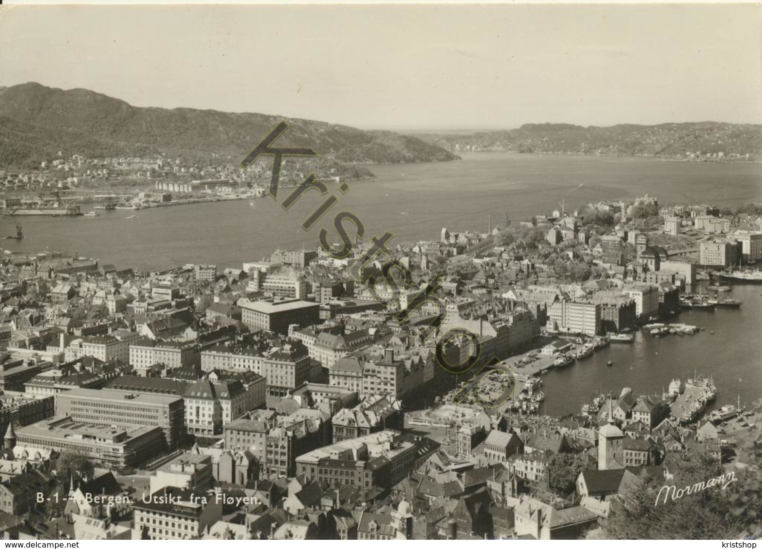 Bergen - Utsicht Fra Floyen [4A-0.722 - Norway