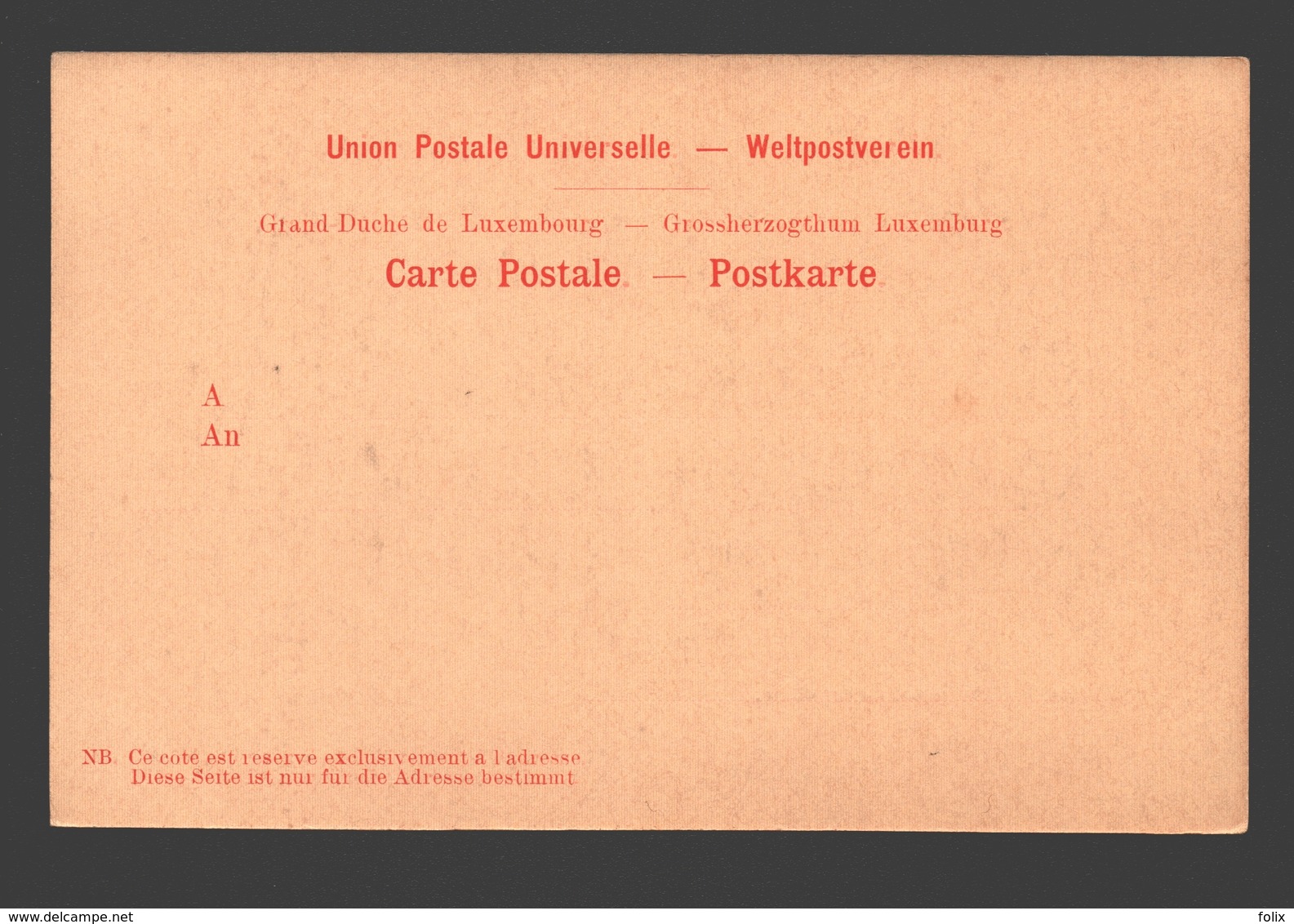 Petite Suisse Luxembourgeoise - Hallerbach - Carte Stéréo - Dos Simple - Famille Grand-Ducale