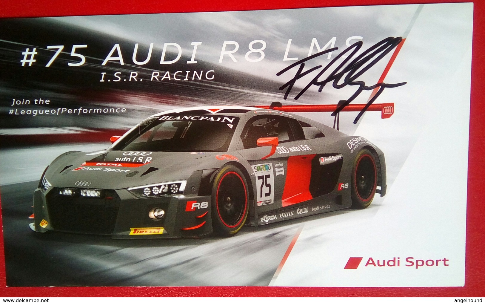 Audi  Sport Filipe Albuquerque - Autographes