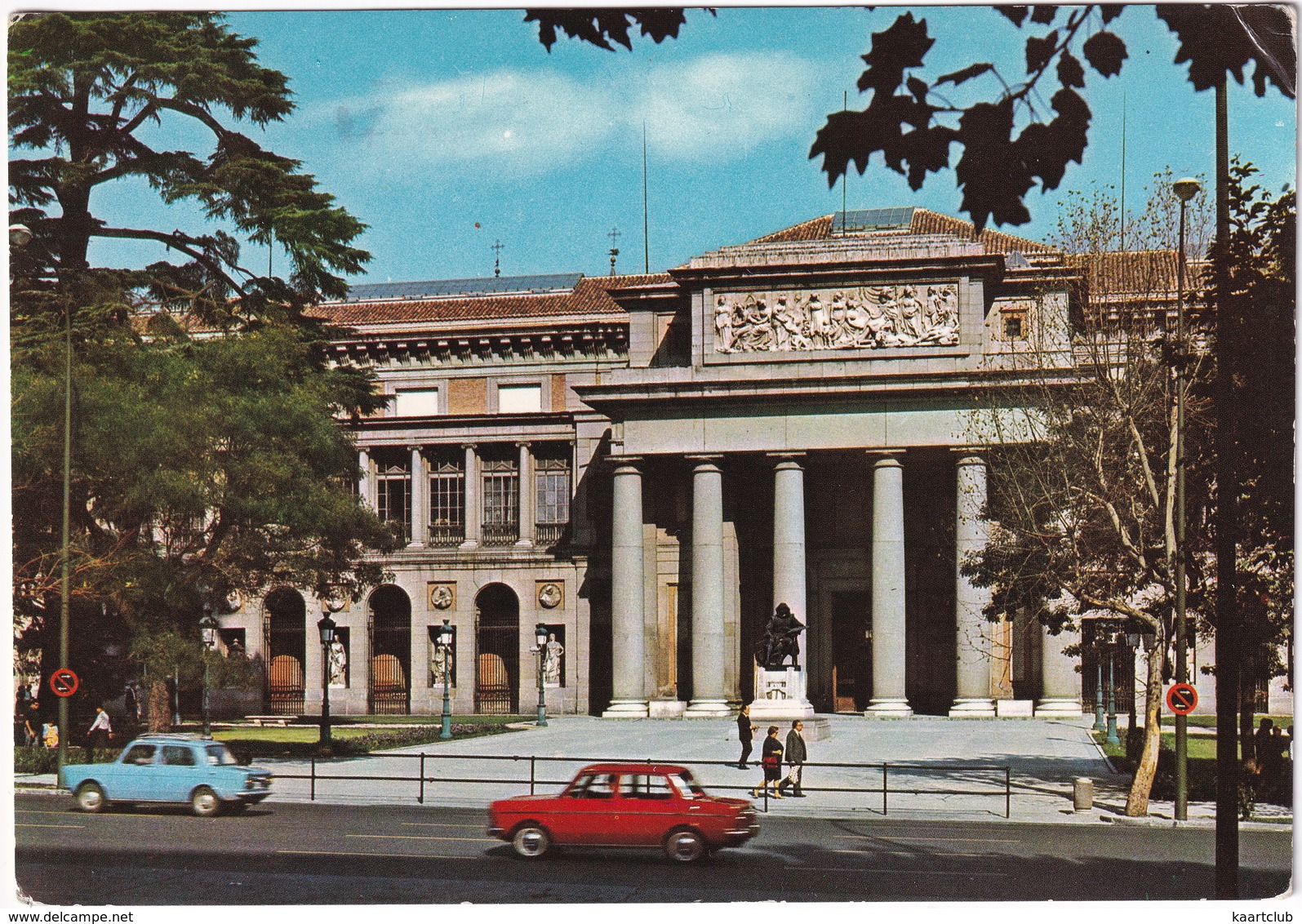 Madrid: 2x SIMCA 1000 - Museo Del Prado -  (Espana/Spain) - PKW