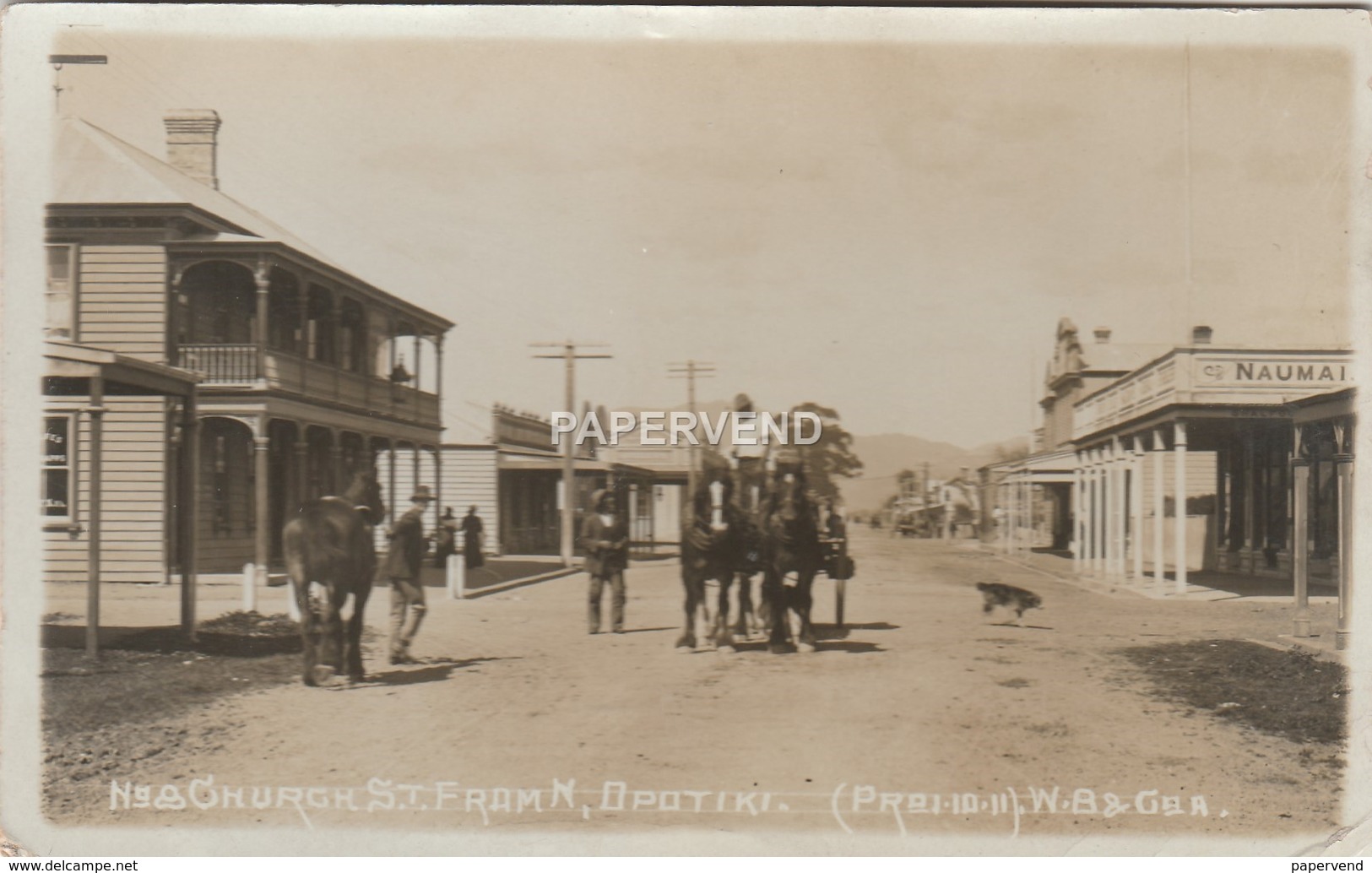 New Zealand  OPITIKI Church Street  RP Nz297 - Nouvelle-Zélande