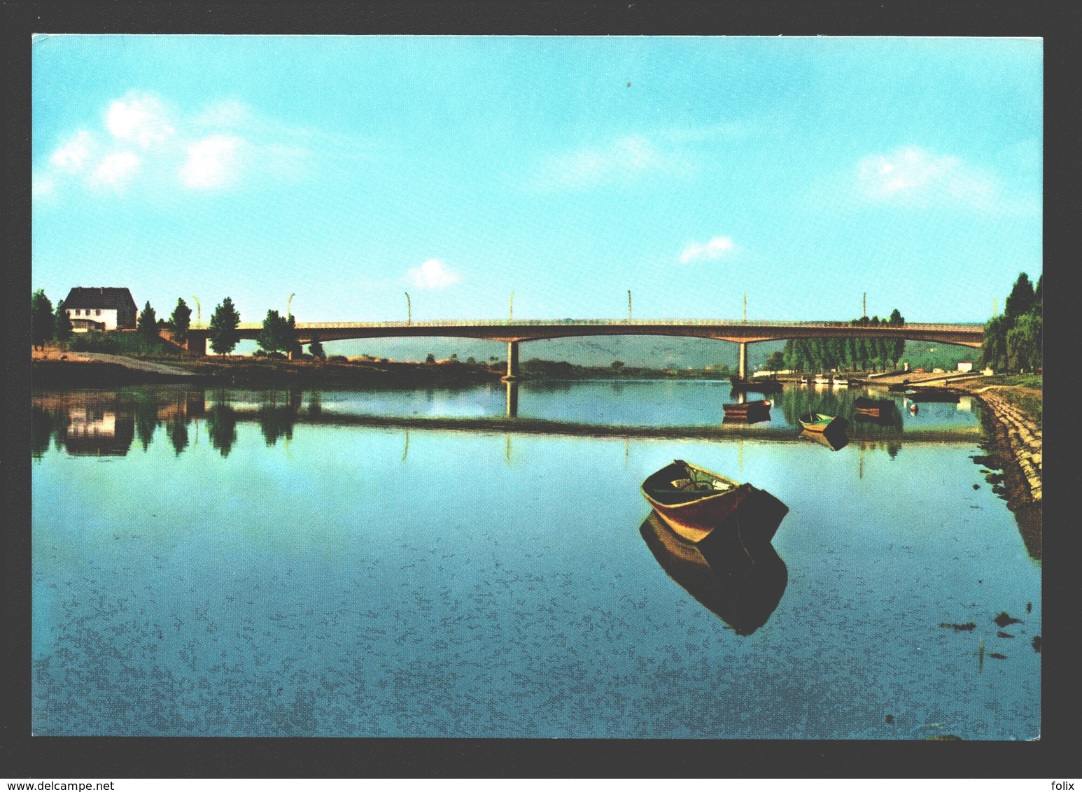 Remich - La Moselle Et Le Pont - Bateau - Remich