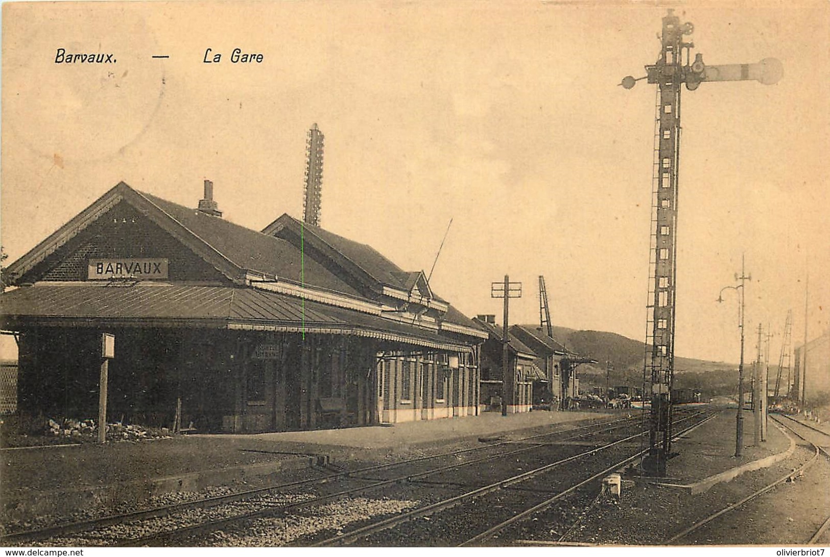 Belgique - Durbuy - Barvaux - La Gare - Durbuy