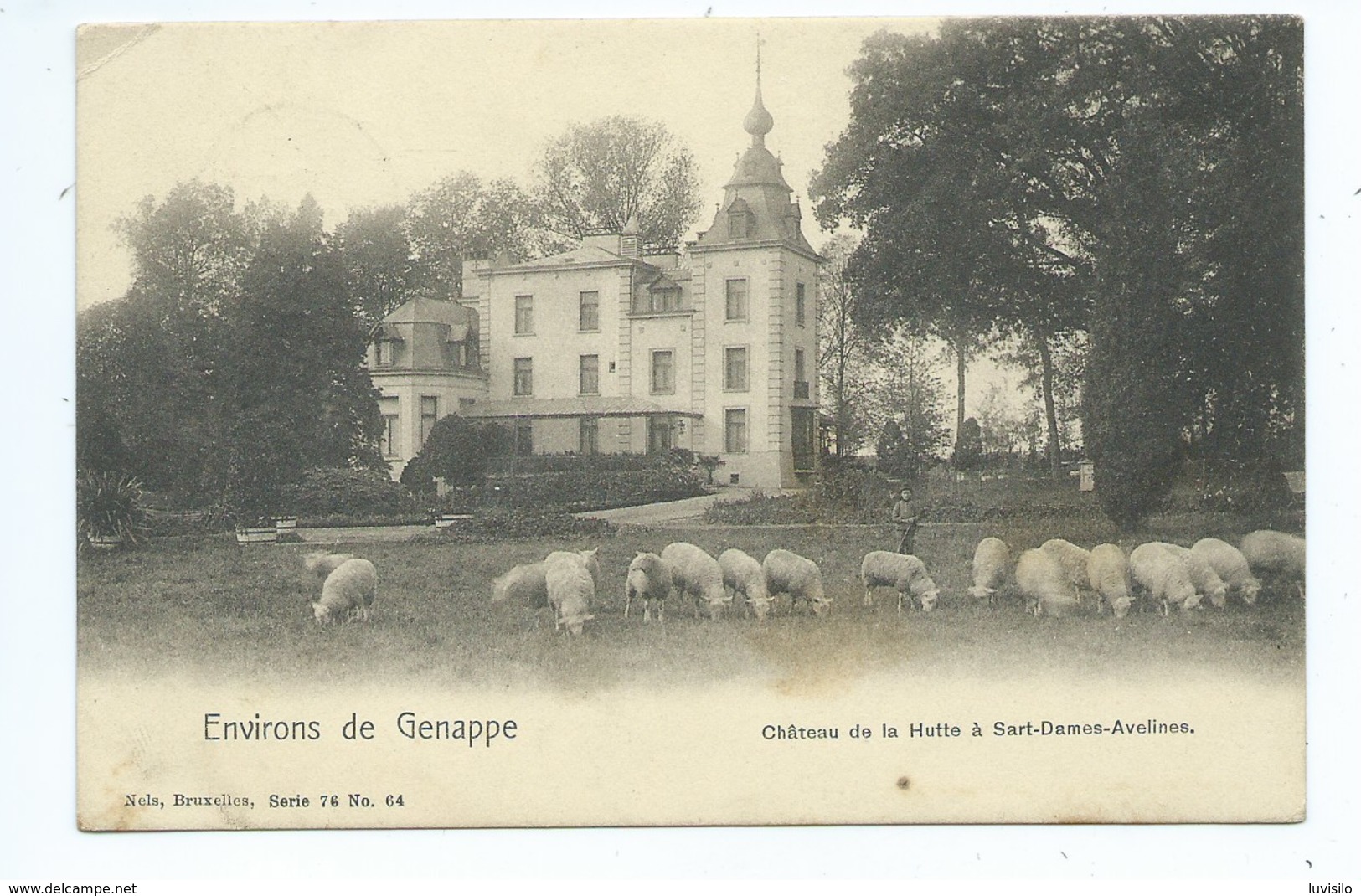 Environs De Genappe - Château De La Hutte à Sart-Dames-Avelines - Nels Série 76 N° 64 - Genappe