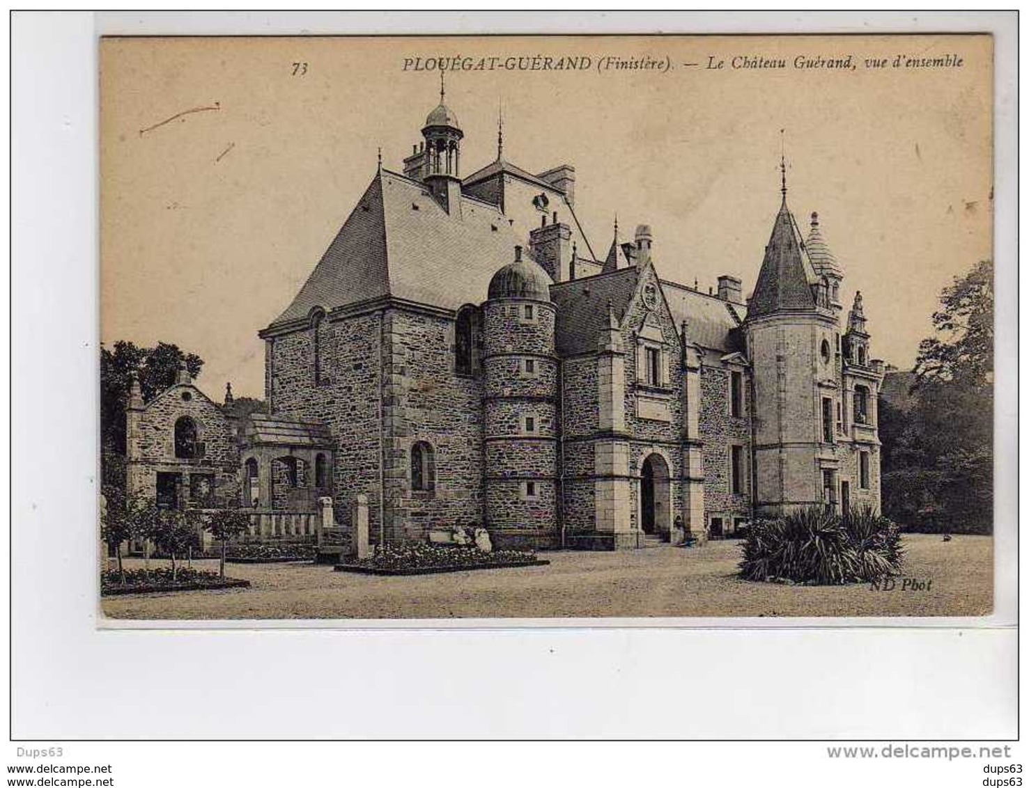 PLOUEGAT GUERRAND - Le Château Guérand - Très Bon état - Other & Unclassified