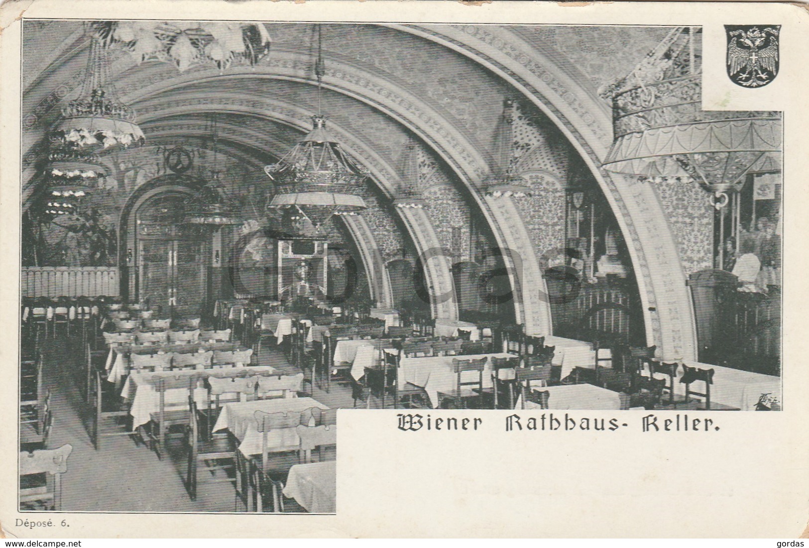 Austria - Wien - Wiener Rathhaus Keller - Werbung - Advertising