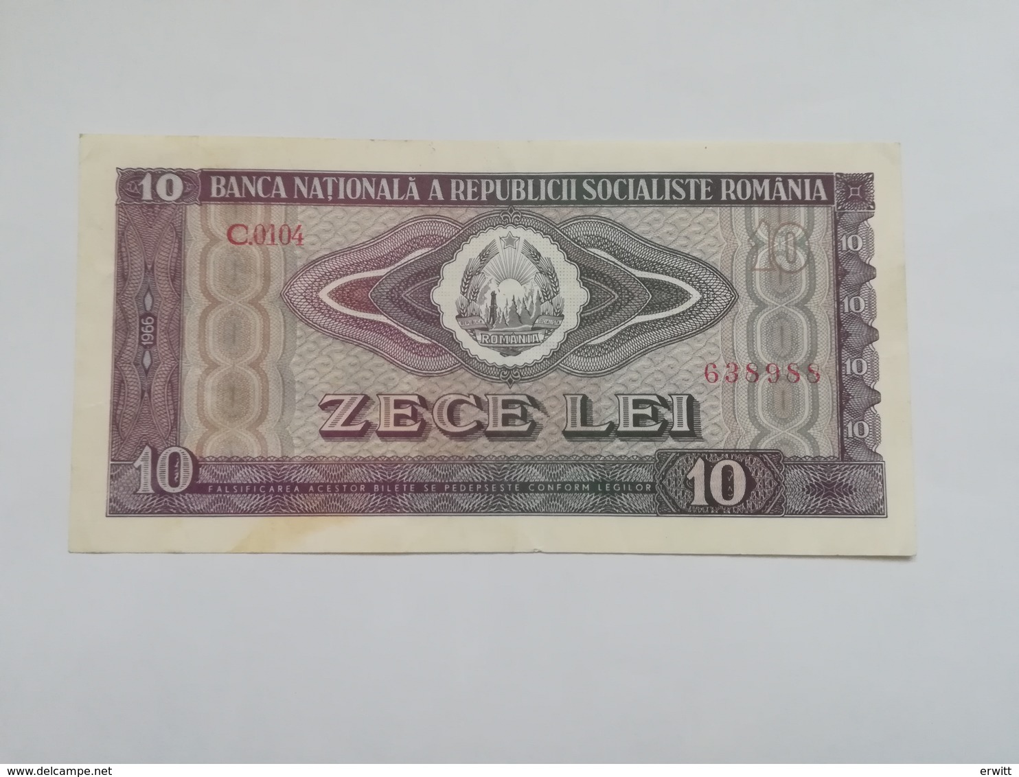 ROMANIA 10 LEI - Romania