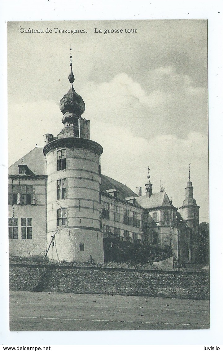 Trazegnies Château  La Grosse Tour - Courcelles