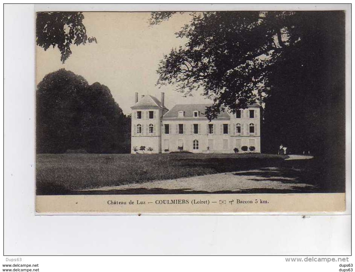 COULMIERS - Château De Luz - Très Bon état - Coulmiers